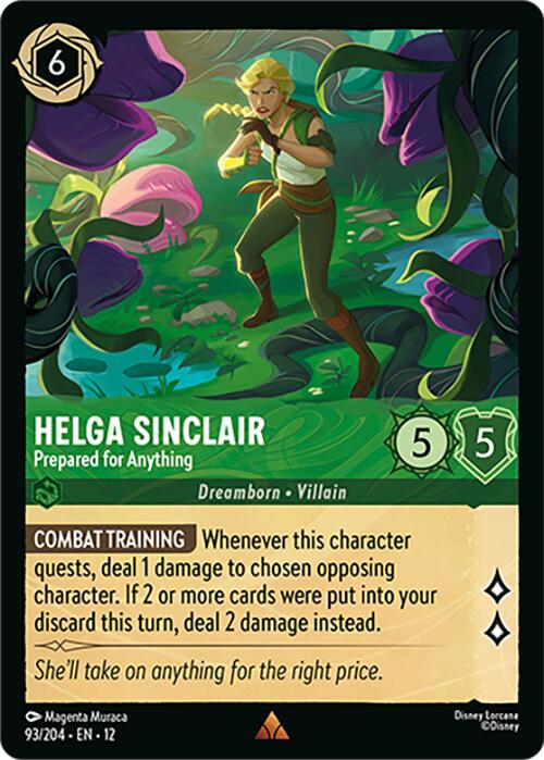 Helga Sinclair Prepared for Anything