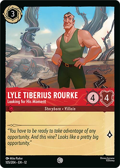Lyle Tiberius Rourke Looking for His Moment