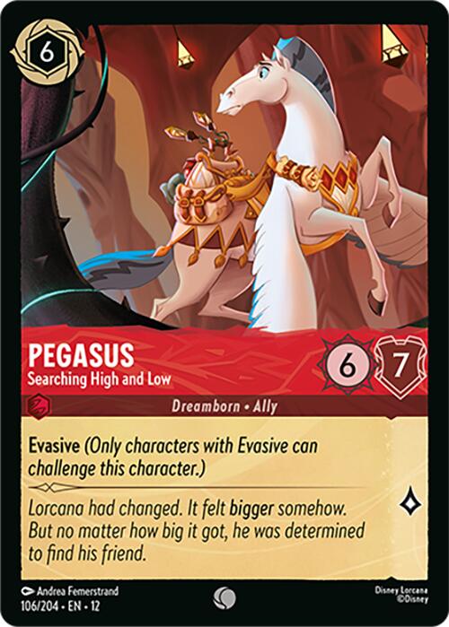 Pegasus Searching High and Low