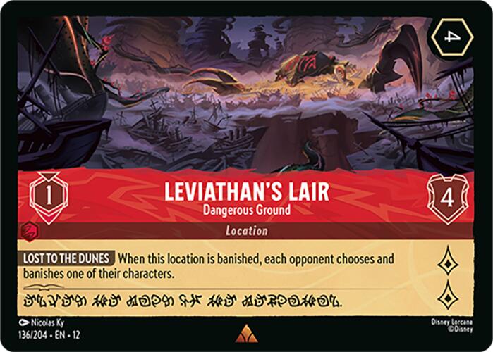 Leviathan's Lair Dangerous Ground