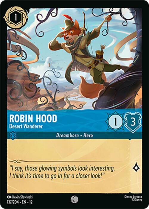 Robin Hood Desert Wanderer
