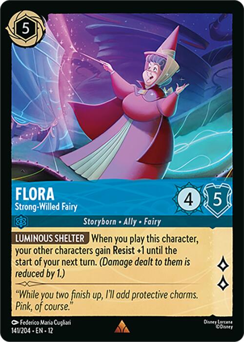 Flora Strong-Willed Fairy