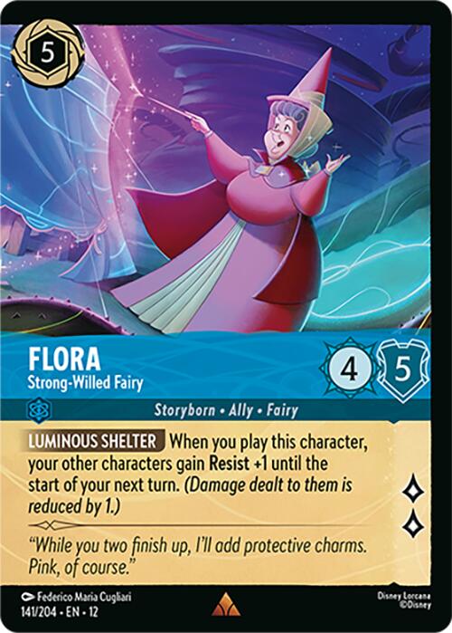 Flora Strong-Willed Fairy