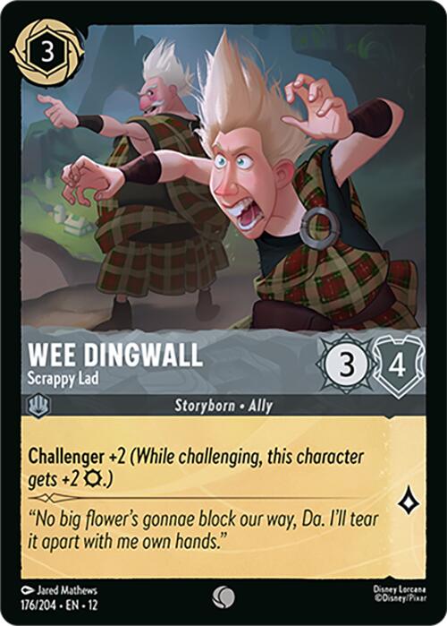 Wee Dingwall Scrappy Lad