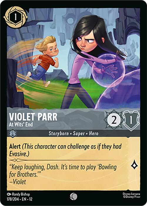 Violet Parr At Wits' End
