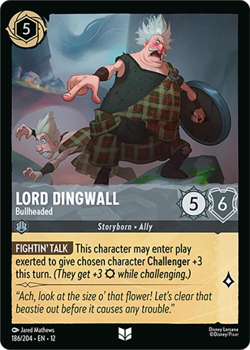 Lord Dingwall Bullheaded