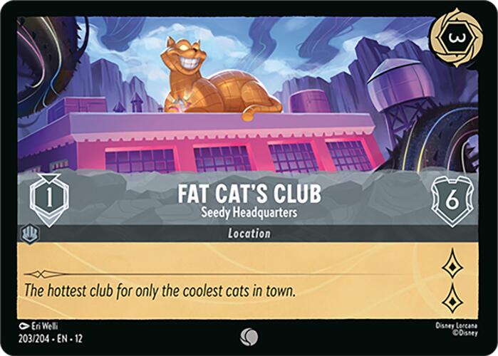 Fat Cat's Club Seedy Headquarters