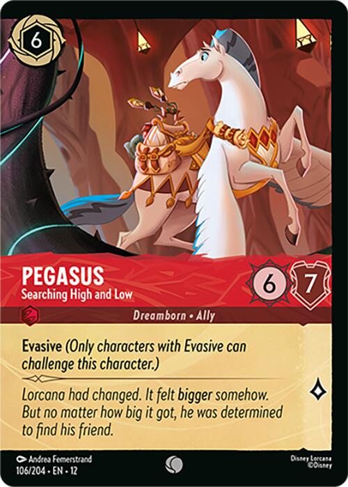 Pegasus Searching High and Low