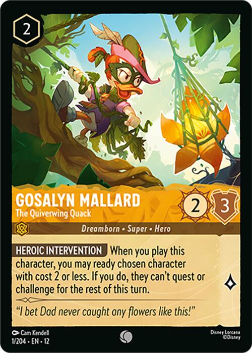 Gosalyn Mallard The Quiverwing Quack
