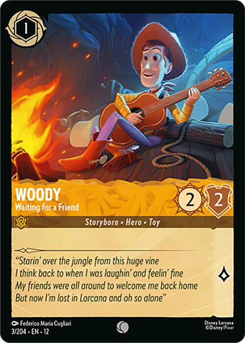 Woody Waiting for a Friend