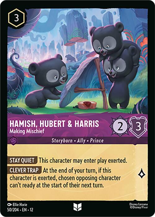 Hamish, Hubert & Harris Making Mischief