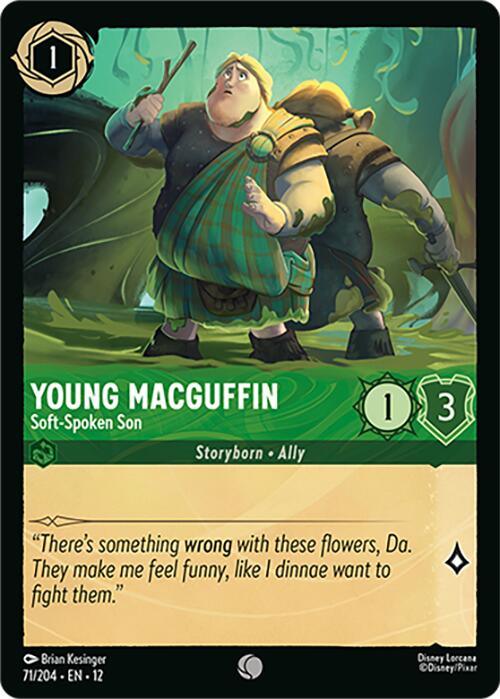 Young MacGuffin Soft-Spoken Son
