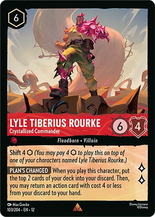 Lyle Tiberius Rourke Crystallized Commander