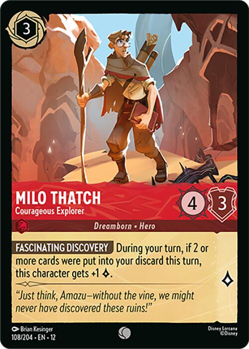 Milo Thatch Courageous Explorer