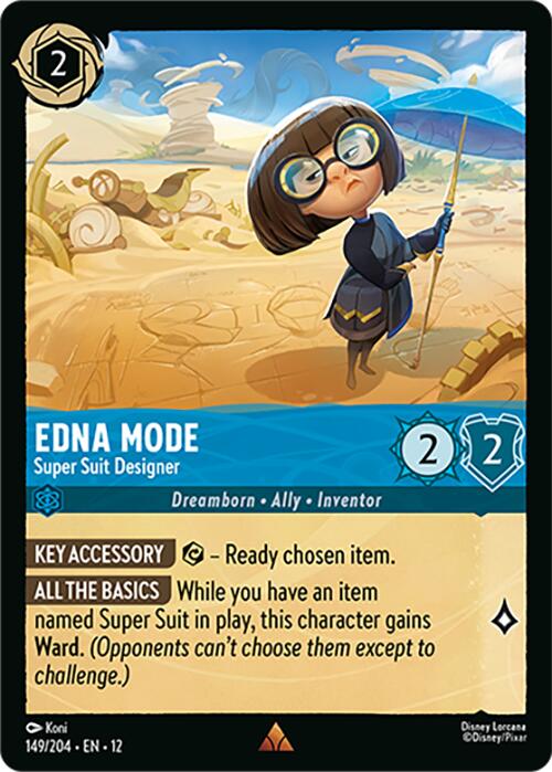 Edna Mode Super Suit Designer