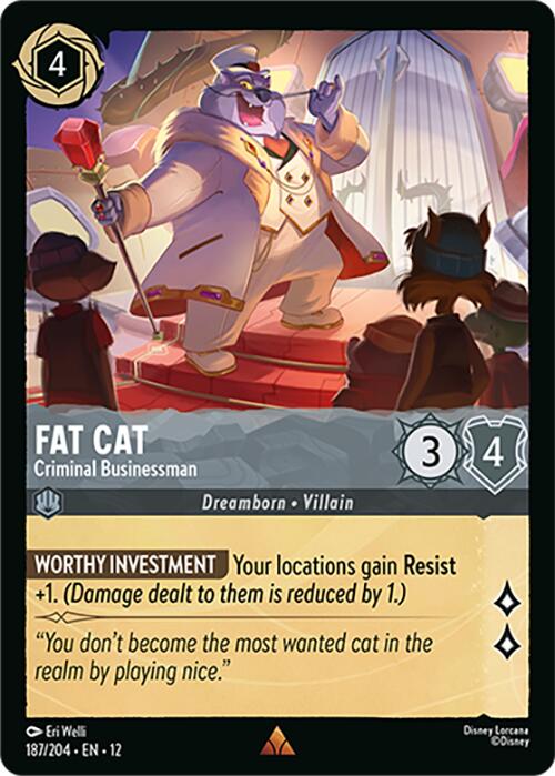 Fat Cat Criminal Businessman