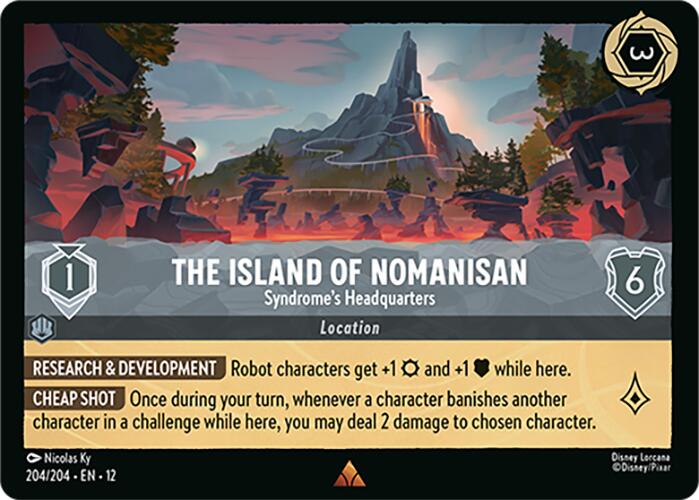 The Island of Nomanisan Syndrome's Headquarters