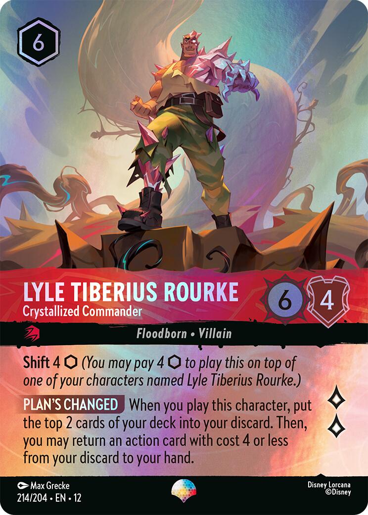 Lyle Tiberius Rourke Crystallized Commander (Epic)