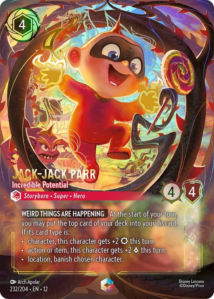 Jack-Jack Parr Incredible Potential (Enchanted)