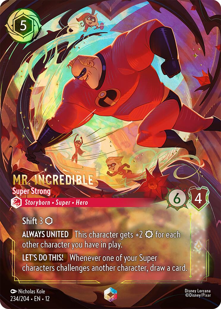 Mr. Incredible Super Strong (Enchanted)